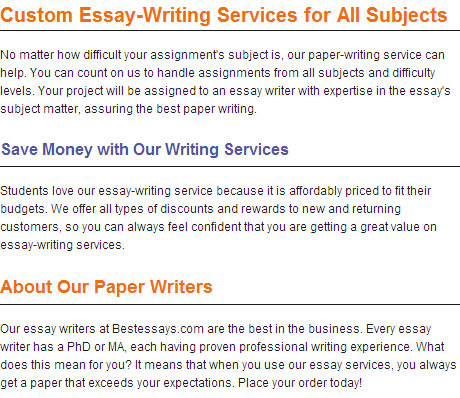 Custom essay writing services australian news network